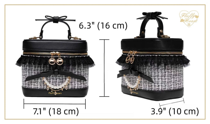 Ryousangata Bucket Hand Bag, Detachable Strap 45132:841676