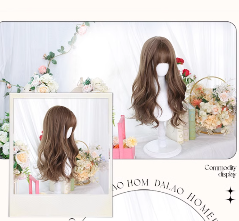 Lolita Wig Jirai Kei Long Wig JK Daily Curly Wig 35612:496182 35612:496182