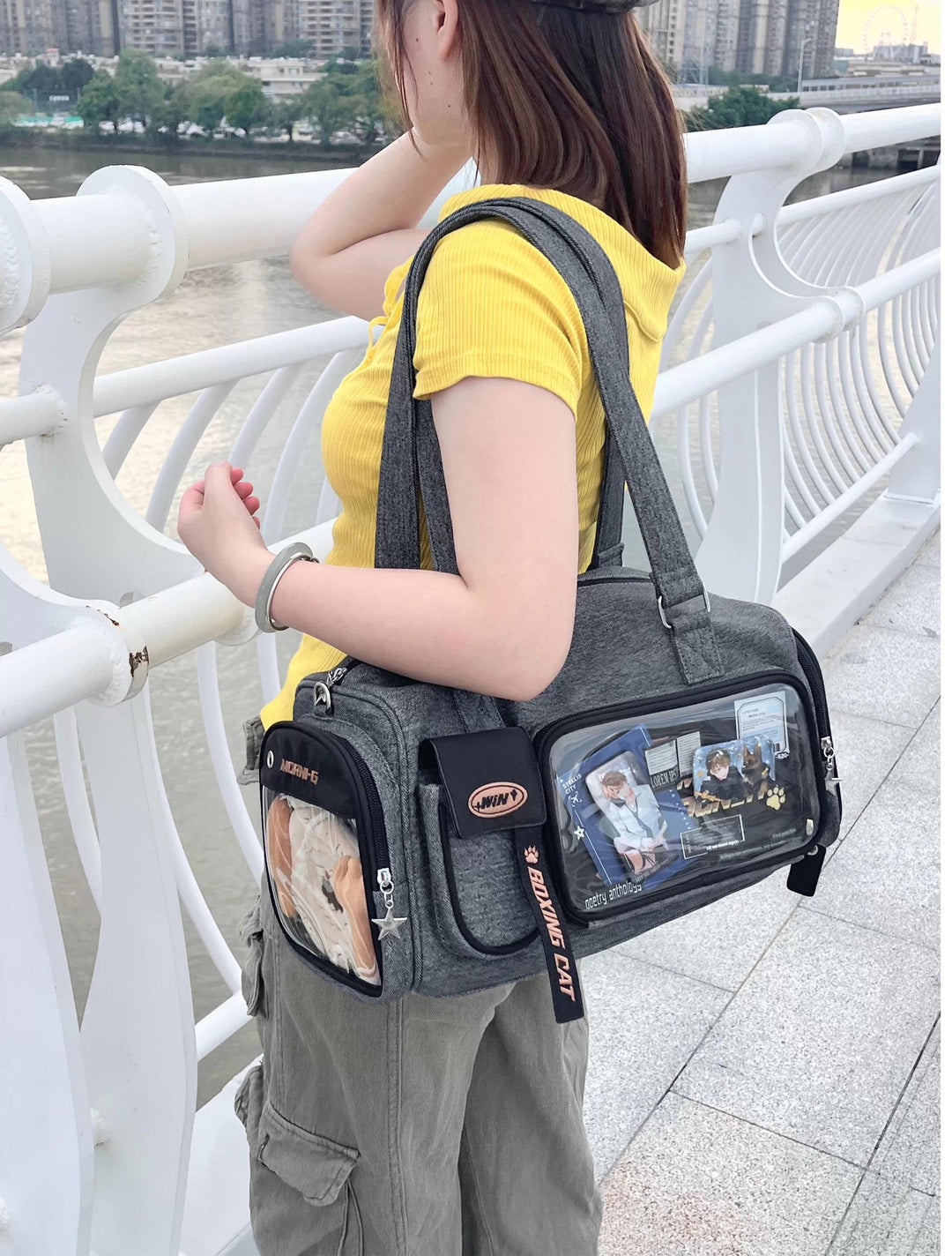 Large Capacity Itabag, Multiple Carrying Styles 45412:847153