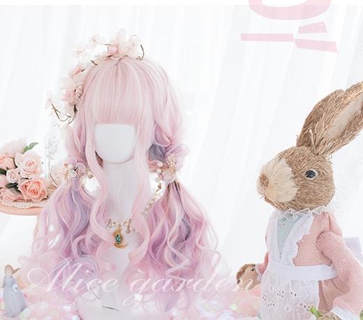 Lolita Wig Fairy Kei Wig Rainbow Wig Pink Wig 31726:497160 31726:497160