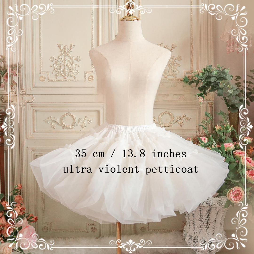 Lolita Petticoat 35CM Soft Organza Violent A-line Petticoat 41004:684716