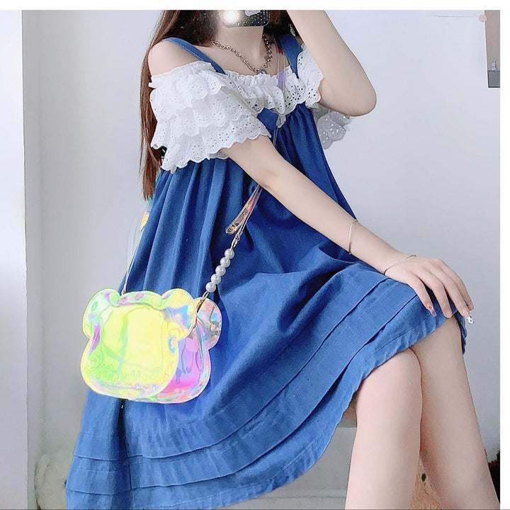 Lolita Crossbody Ita Bag Star Cloud Woman Bag Laser Sweet Bag 21904:366850 21904:366850