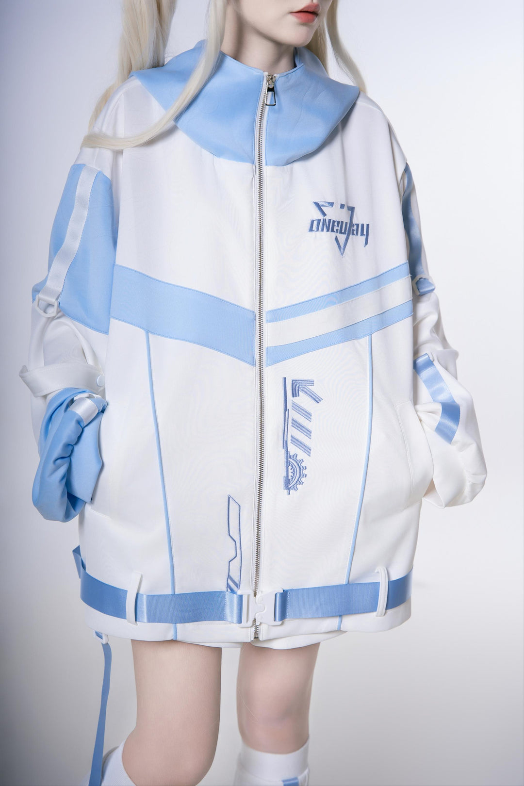 Plus Size Tenshi Kaiwai Outfit, Jacket and Shorts (L M) 44120:796916