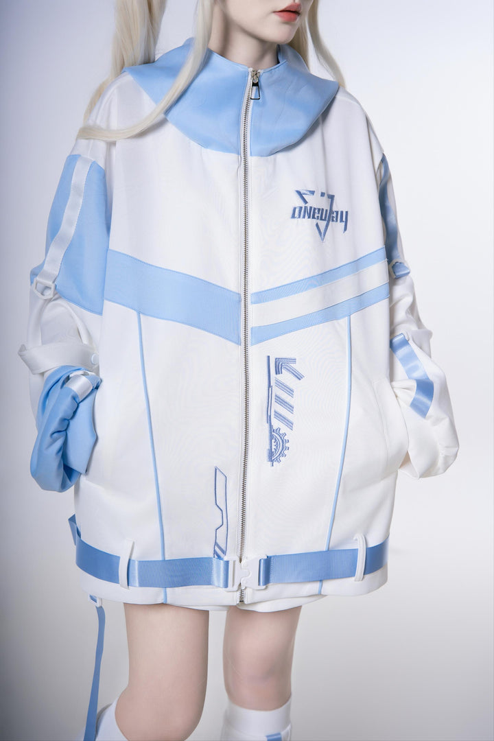 Plus Size Tenshi Kaiwai Outfit, Jacket and Shorts (L M) 44120:796916