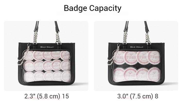 Large Capacity Ita Bag, Checkered Background 43233:779446
