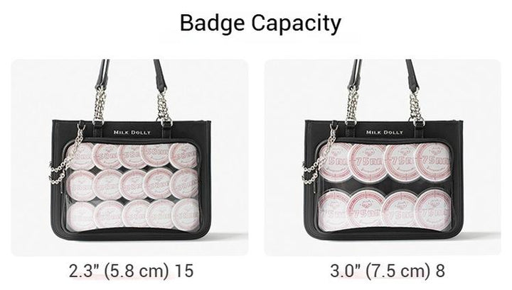 Large Capacity Ita Bag, Checkered Background 43233:779446