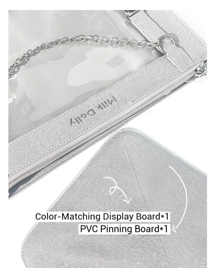 Square Crossbody Itabag, Detachable Chain 43234:779490
