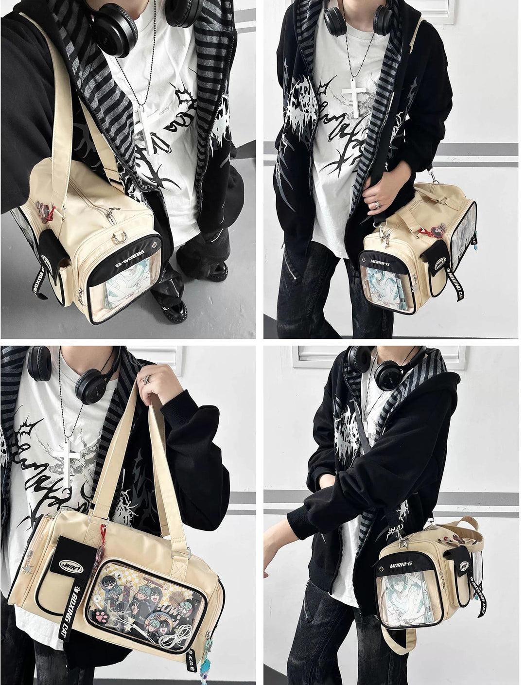 Large Capacity Itabag, Multiple Carrying Styles 45412:847130
