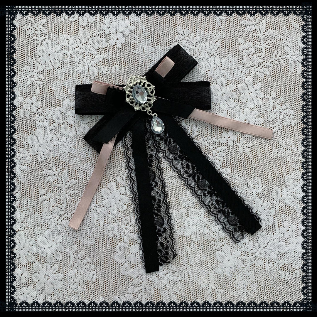 Jirai Kei Lace Sleeve Blouse, Ruffle Details 45194:841396