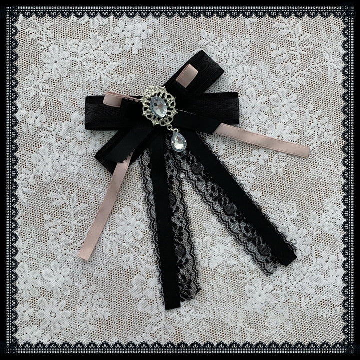 Jirai Kei Lace Sleeve Blouse, Ruffle Details 45194:841396