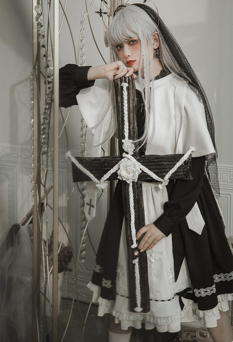 Gothic Ouji Lolita Skirt Cloak Pants Set Prince Lolita – Honey