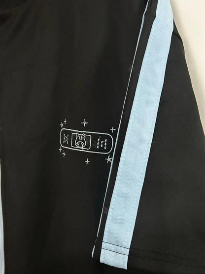 Oversized Tenshi Kaiwai Fashion Jacket Short Sleeve Coat 37674:565678