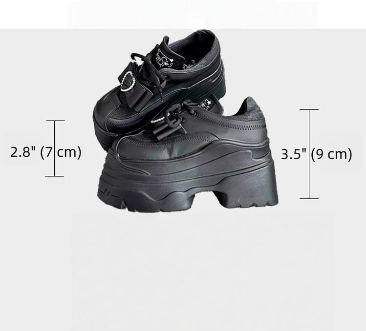 Jirai Kei Platform Shoes, Glitter Upper 45422:847970