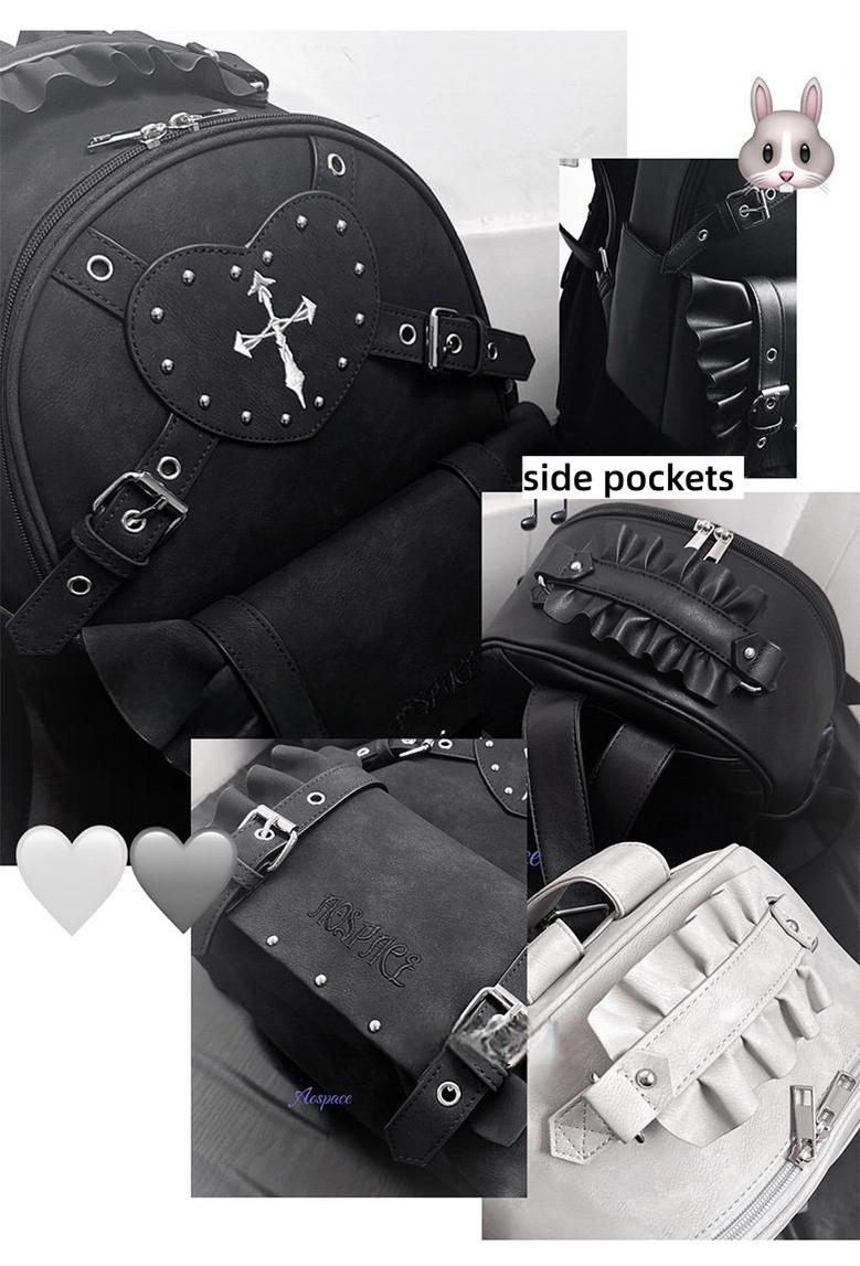Subculture Punk Backpack Bag, Adjustable Shoulder Straps 44769:830435