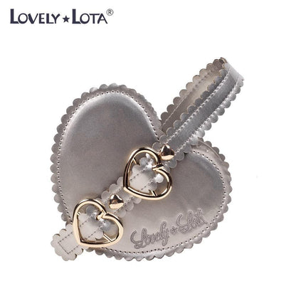 Lolita Handbag Heart Shaped Rose Crossbody Bag 35776:542116