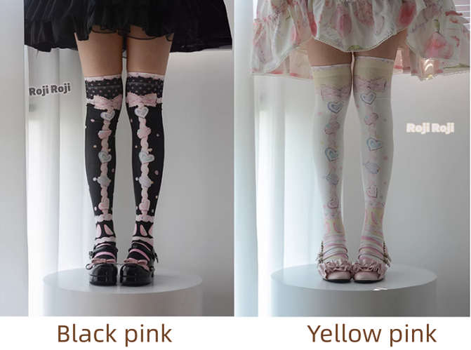 Lolita Woman Socks Pastel color Colour Knee-High Socks 31746:367394 31746:367394