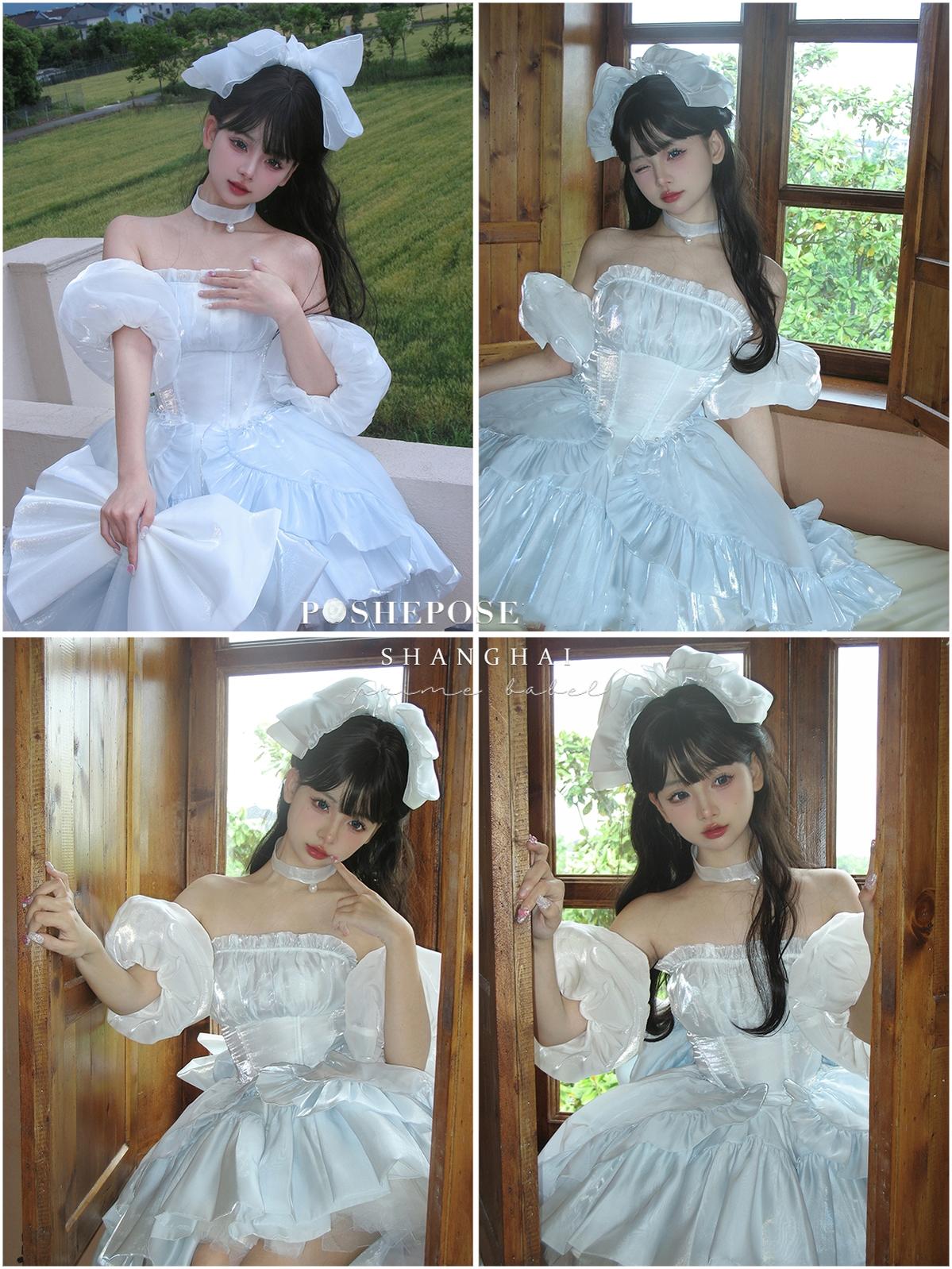 Lolita Dress Corset Dress Princess Vibe Dress Macaron Dress 36382:541844