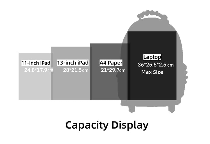 Subculture Black Backpack, Large Capacity 44670:818641