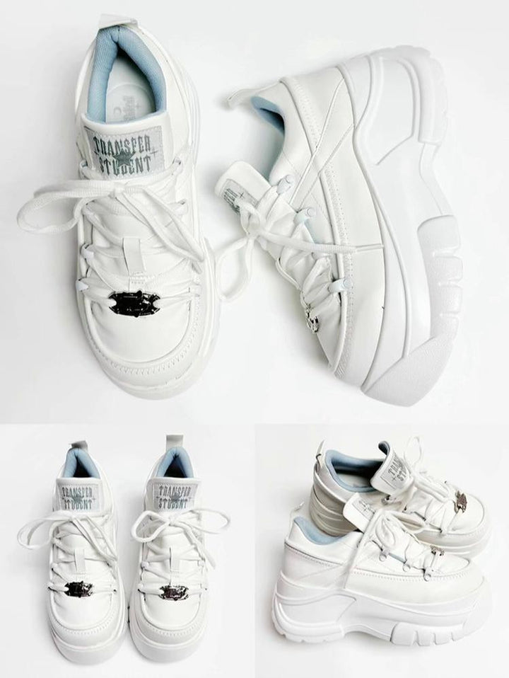 Jirai Kei High Platform Shoes, Casual Sneakers 44006:793194