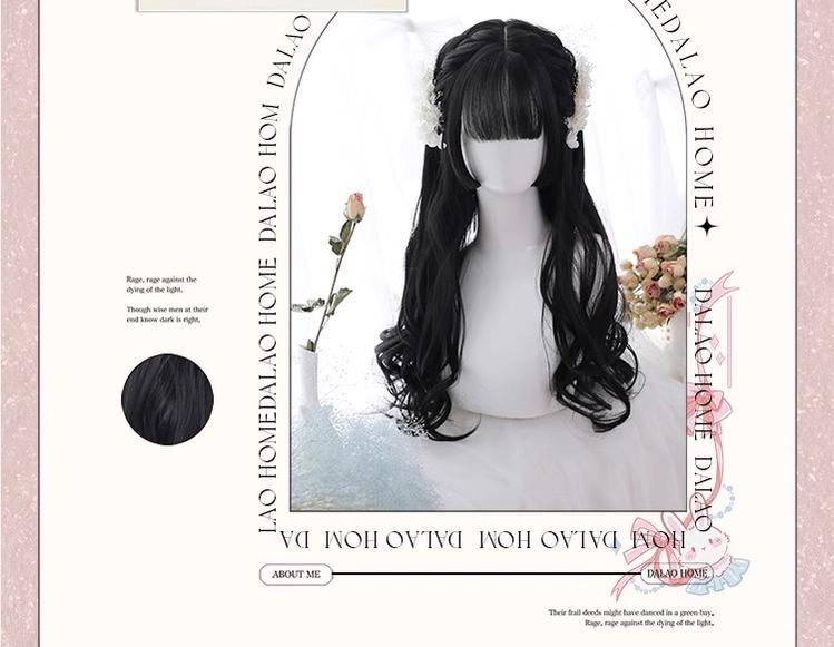 Harajuku Fashion Lolita Long Curly Wig 5Colors 22814:330488 22814:330488